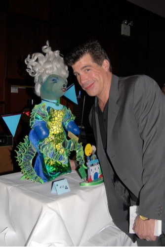 Host Bryan Batt with Ursula of The Little Mermaid Photo
