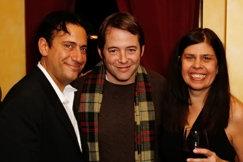 Eugene Pack, Matthew Broderick, and Dayle Reyfel Photo