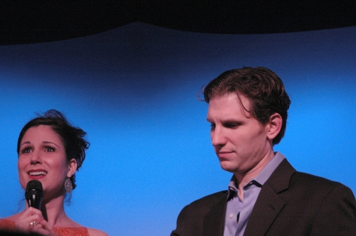 Stephanie J. Block and Sebastian Arcelus Photo