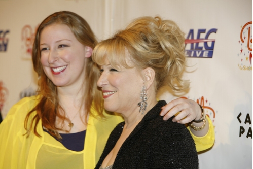 Bette Midler (right) and daughter Sophie Hasselberg Photo