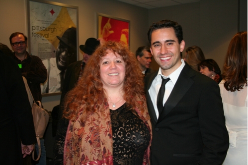 Katie Agresta and John Lloyd Young Photo