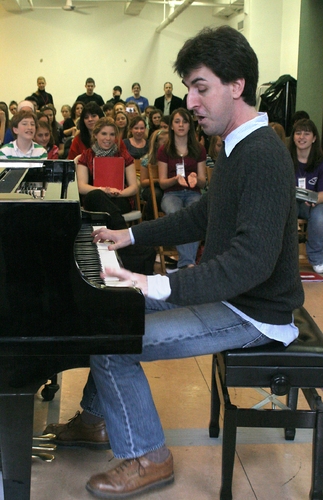 Jason Robert Brown performs a selection from The Last Five Years Photo