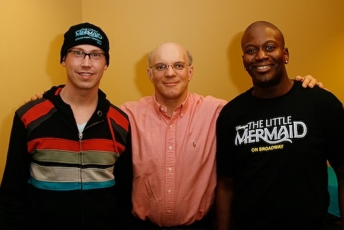 Tyler Maynard, Eddie Korbich, and Tituss Burgess Photo