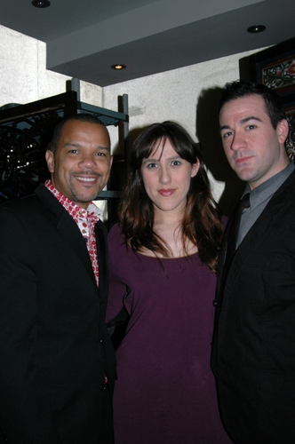 Jerry Dixon (Director), Farah Alvin and Yuyrief Rodriquez Photo