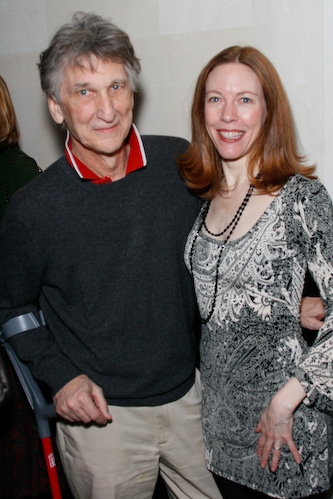 Playwright Charles Mee and Veanne Cox Photo
