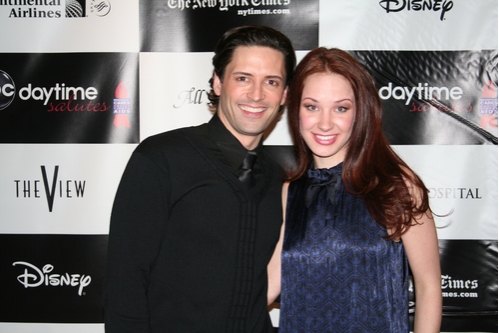 Sean Palmer and Sierra Boggess Photo