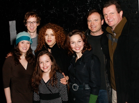 Stacie Morgain Lewis, David Turner, Bernadette Peters, Kelsey Fowler, Jessica Grove,  Photo