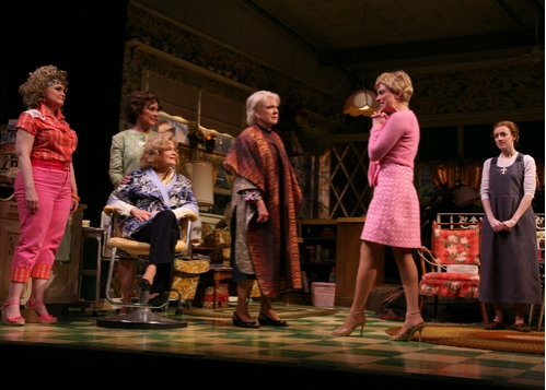 From Left to Right, Charlotte Booker (Truvy Jones), Kelly Bishop (Clairee Belcher), M Photo