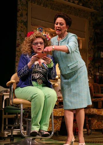 From Left to Right, Charlotte Booker (Truvy Jones) and Kelly Bishop (Clairee Belcher) Photo