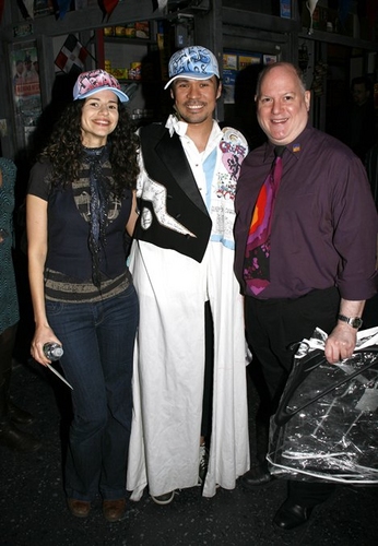 Mandy Gonzalez, Michael Balderrama and David Westphal Photo