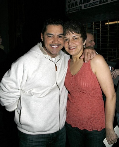 Carlos Gomez and Priscilla Lopez Photo