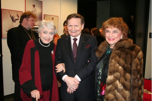 Celeste Holm, Byron Janis and Marian Javits Photo
