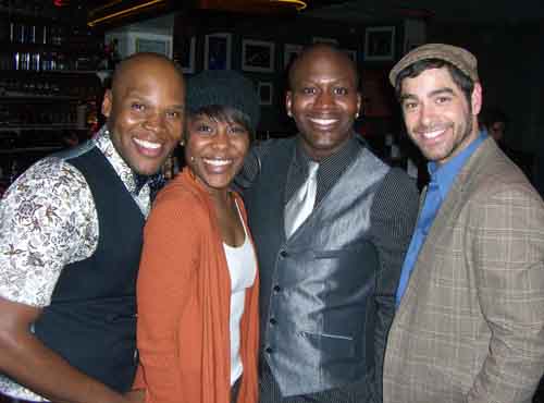 Photo Coverage: The Marcy & Zina Show and Broadway Boys at Birdland Image