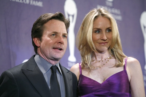 Michael J. Fox and Tracy Pollan Photo