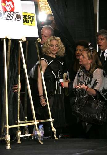 Madonna  and Liz Rosenberg Photo