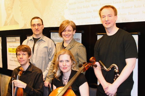 Thomas Murray, Caroline Humphris, Todd Groves (bottom) Matthew Lehmann, Mairi Dorman- Photo