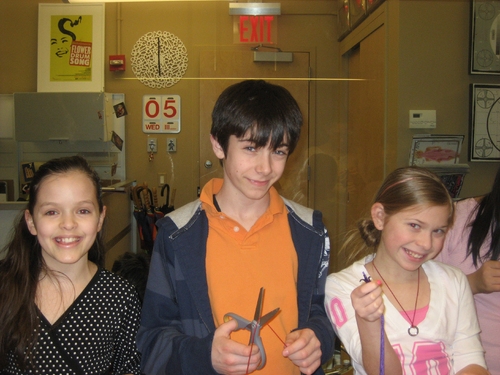  Kelsey Fowler (Sunday in the Park), Henry Hodges (Mary Poppins) and Gabby Malek (Chi Photo