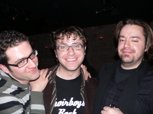 Ben Rimalower,  Ben Nash, and Peter Tinaglia  Photo