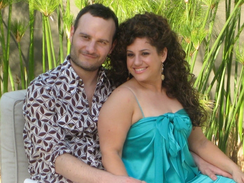 Marissa Jaret Winokur and husband Judah: 