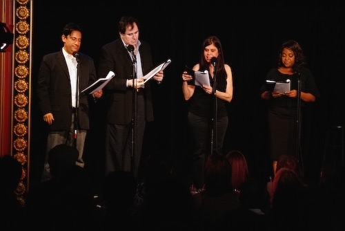 Eugene Pack, Richard Kind, Dayle Reyfel, and Sherri Shepherd Photo