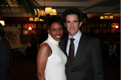 Brenda Braxton (Chicago) and Andy Blankenbuehler (Choreographer) Photo