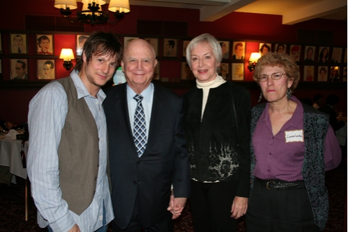 John Seyla, Gerald Schoenfeld, Judith Anderson and Lauren Gordan ( CTFD Counselor) Photo