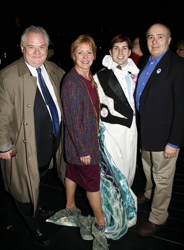 John P. Connolly (Actors Equity Executive Director),
Steve Konopelski and guests Photo