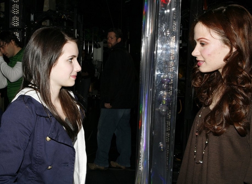 Emma Roberts and Sierra Boggess 
 Photo