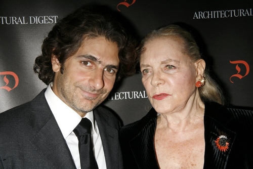 Michael Imperioli and Lauren Bacall Photo