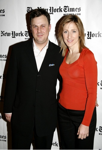 Brooks Ashmanskas and Edie Falco Photo