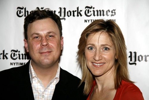 Brooks Ashmanskas and Edie Falco Photo