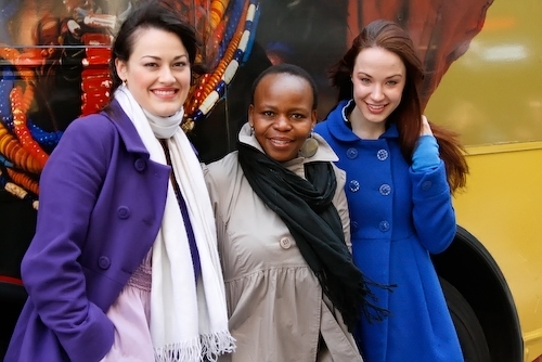 Ashley Brown, Tshidi Manye, and Sierra Boggess Photo