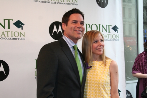Jorge Valencia and Kerry Butler Photo