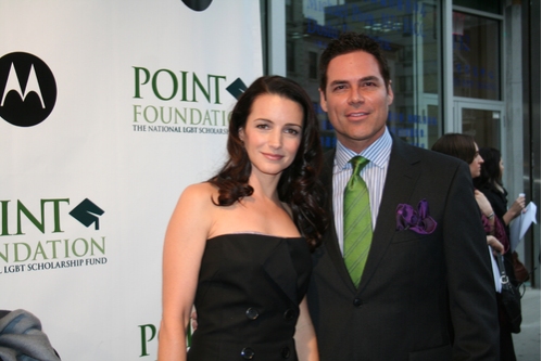 Kristin Davis and Jorge Valencia  Photo