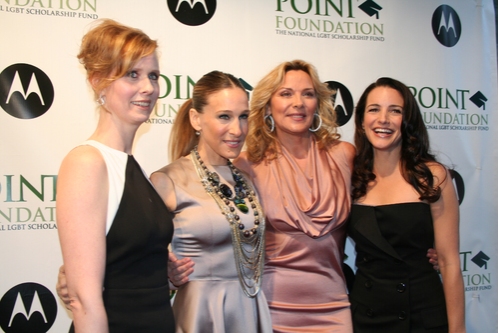 Cynthia Nixon, Sarah Jessica Parker, Kim Cattrall and Kristin Davis Photo