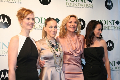 Cynthia Nixon, Sarah Jessica Parker, Kim Cattrall and Kristin Davis Photo