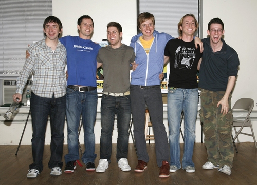 James Gardiner, Andrew C. Hall, Jesse JP Johnson, Steven Booth, Adam Halpin and Nick  Photo