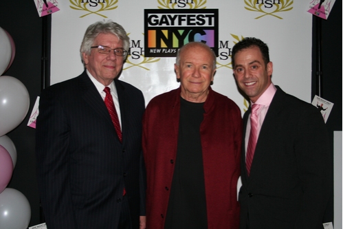 Jack W. Batman, Playwright Terrence McNally and Photo