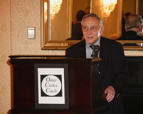 Simon Saltzman, President Outer Critics Circle Executive / Nominating Committee Photo
