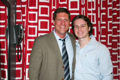 Christopher Sieber and Jonathan Groff Photo