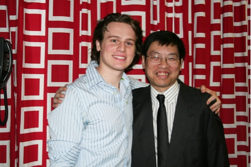 Jonathan Groff and Wayman Wong Photo