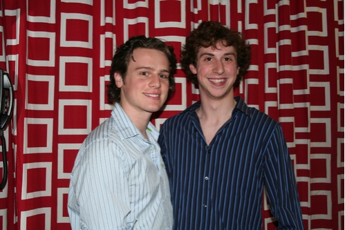 Jonathan Groff and Daniel Seth Photo