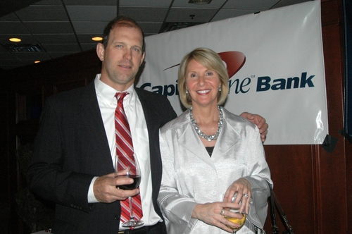 Mark Hanley and Winnette Peltz (Board of Trustees) Photo