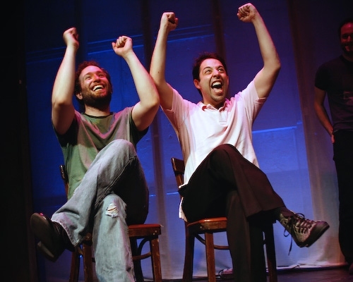 David Rossmer and Steve Rosen love musicals! YAY! Photo