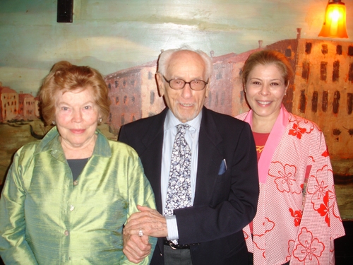 Anne Jackson, Eli Wallach and Roberta Wallach Photo