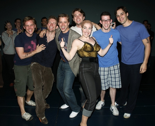 Cast Members of Cry-Baby making their Broadway Debut: Michael Buchanan, Marty Lawson, Photo