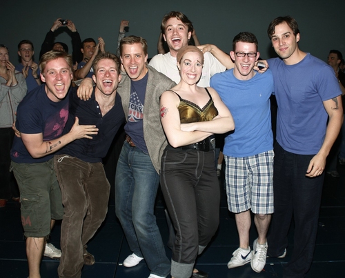 Cast Members of Cry-Baby making their Broadway Debut: Michael Buchanan, Marty Lawson, Photo