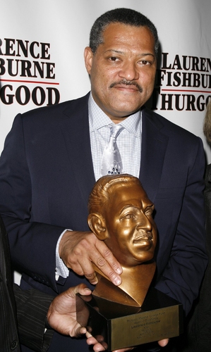 Laurence Fishburne (receiving an Award form the Thurgood Marshall College Fund) Photo