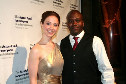 Sierra Boggess and Tituss Burgess
 Photo
