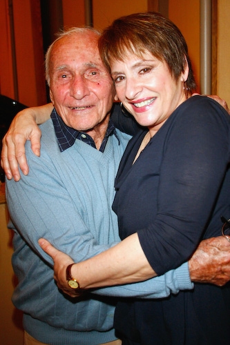 Director Arthur Laurents and Patti LuPone Photo